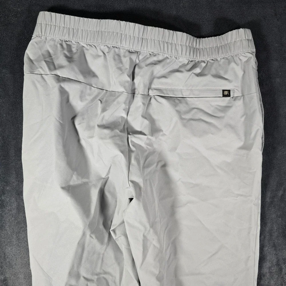 Banana Republic Mens Sz 30 Gray Athletic Fit‎ Drawstring Casual Pants Travel